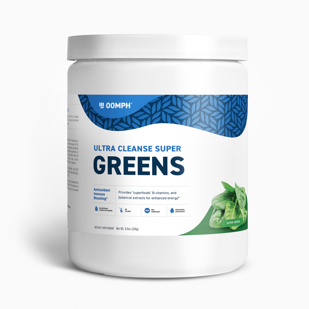 Oomph Fitness Supplements - Premium Nutrition for Your Wellness Journey -Ultra Cleanse Super Greens