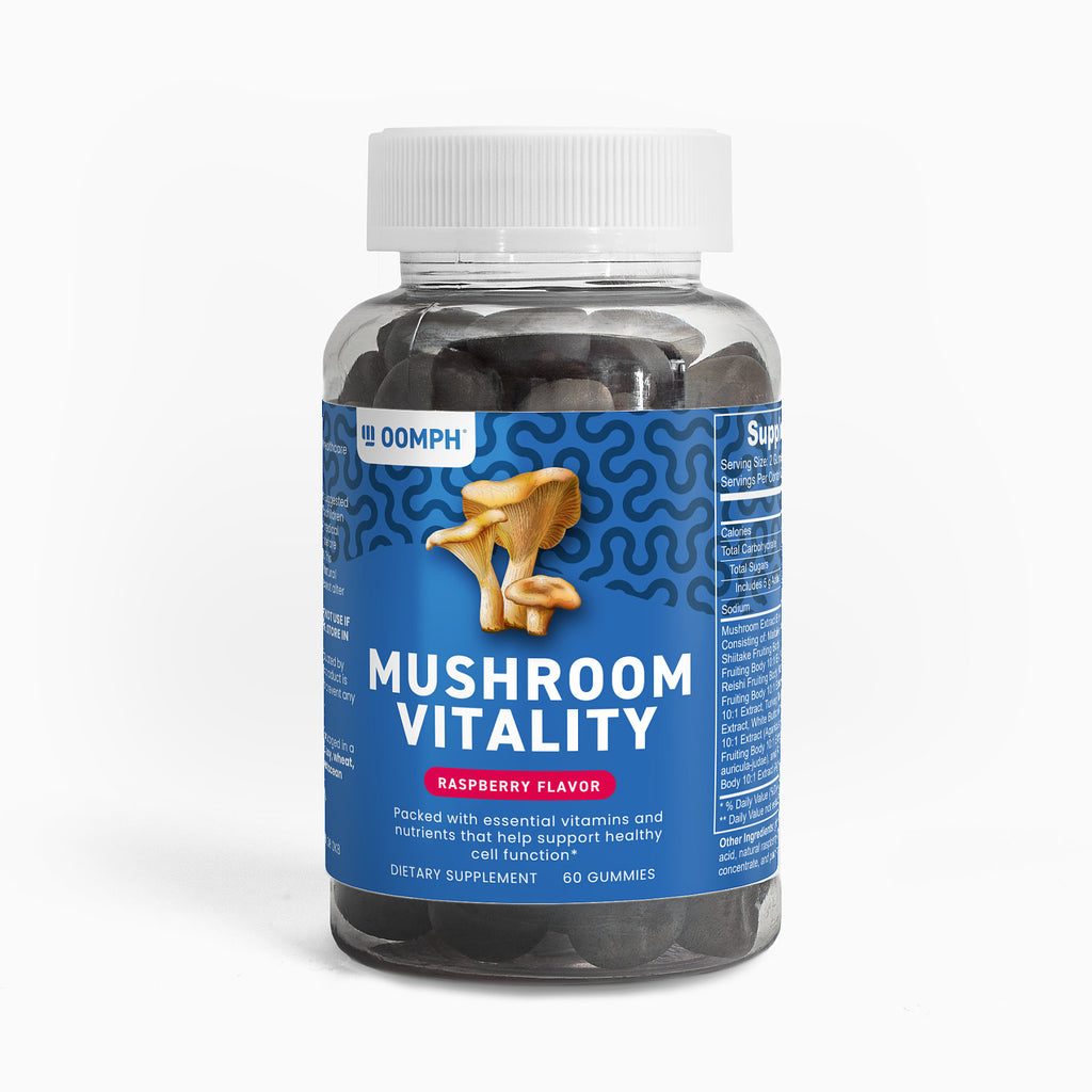 Oomph Fitness Supplements - Premium Nutrition for Your Wellness Journey - Mushroom Vitality Set Gummies