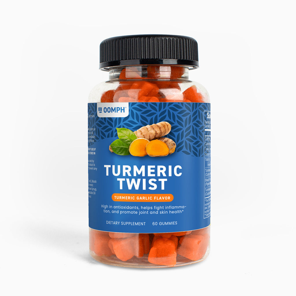 Oomph Fitness Supplements - Premium Nutrition for Your Wellness Journey - Turmeric Twist Gummies