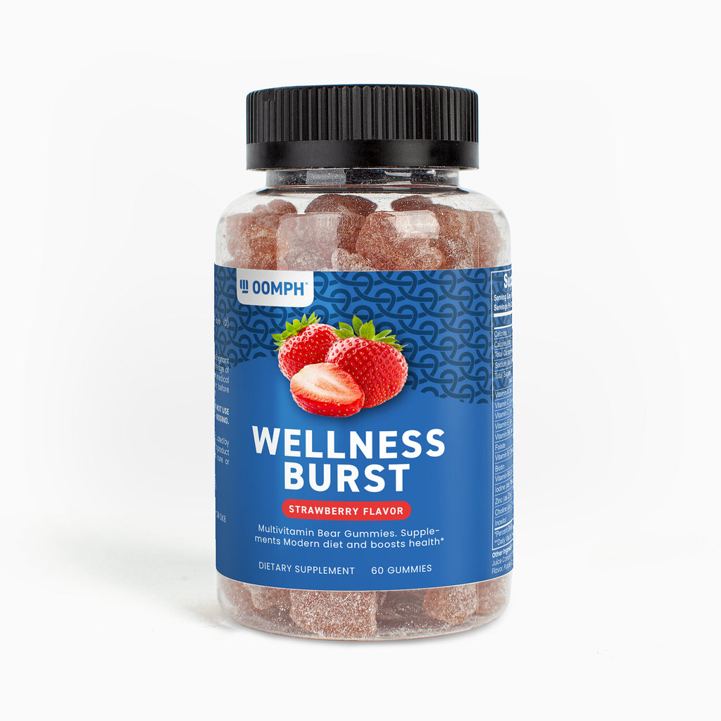 Oomph Fitness Supplements - Premium Nutrition for Your Wellness Journey - Wellness Burst Multivitamin Gummies